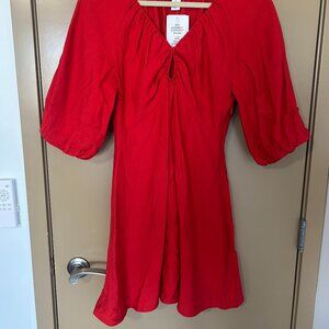 H&M Red Mini Dress (new with tags)